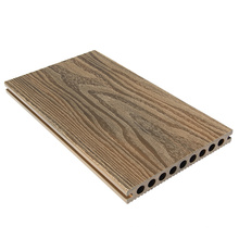 Doppelseitige genutete Mischfarbe Composite Timber Flooring